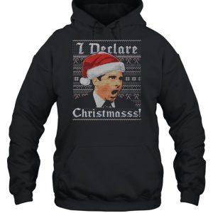 Michael Scott I Declare Christmasss The Office Ugly Christmas shirt 5