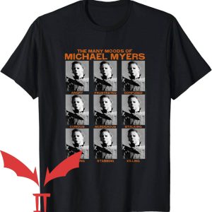 Michaels T-Shirt Halloween Many Moods Of Michael Myers
