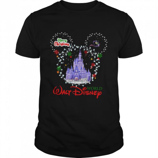 Mickey Merry Christmas World Walt Disney Shirt