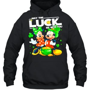 Mickey Minnie May The Luck Be With You Patrick Day Shirt 5
