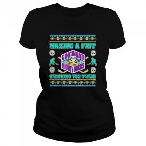 Mighty Ducks ugly Christmas shirt