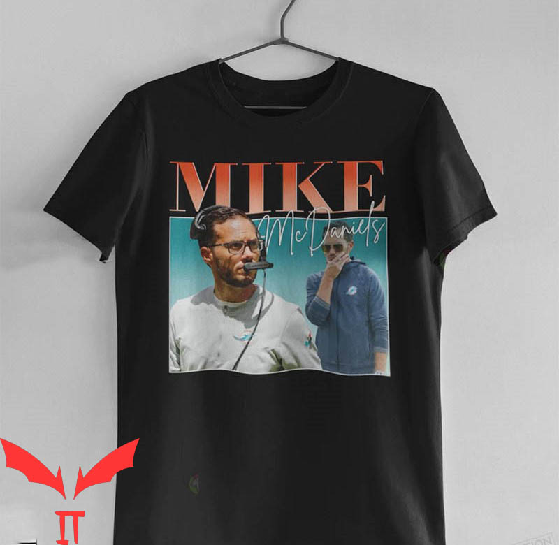 Mike Mcdaniel T-Shirt Dolphins Head Coach Mike Mcdaniel T-Shirt Dolphins Head Coach