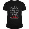 Most Likely To Christmas Watch Football All Day Santa Hats T-Shirt