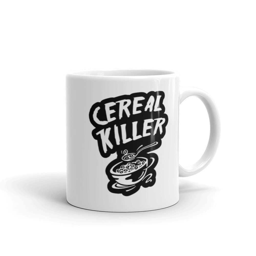 Mug Cereal Killer Blanc Brillant Mug Cereal Killer Blanc Brillant