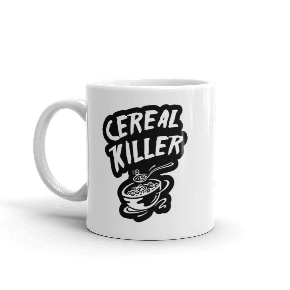 Mug Cereal Killer Blanc Brillant Mug Cereal Killer Blanc Brillant