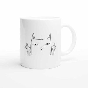 Mug Chat Doigt d’honneur