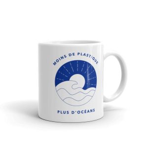 Mug Ecolo Moins de plastique Plus d’ocean