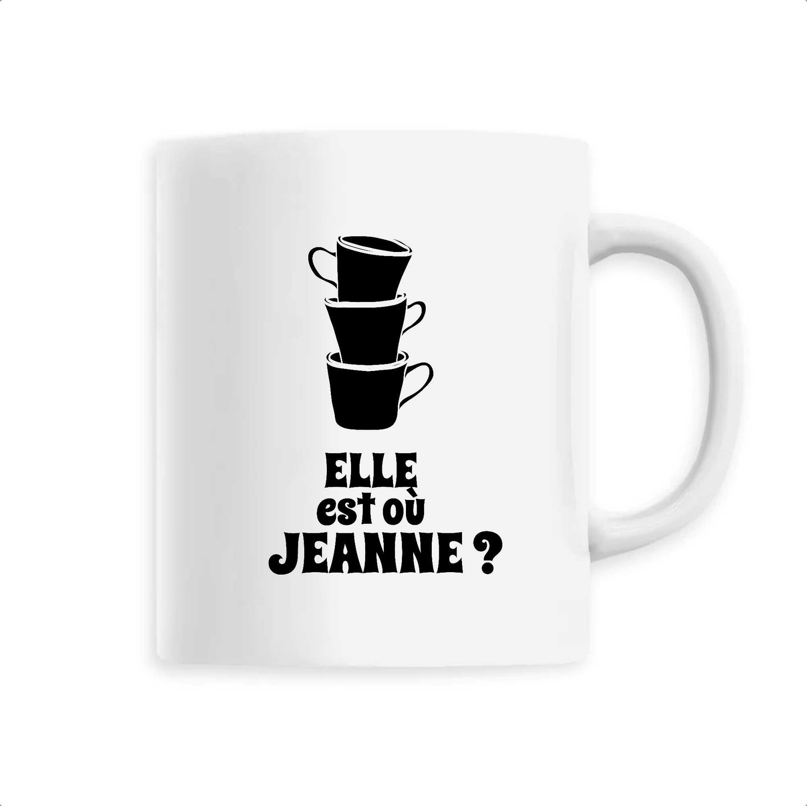 Mug Elle est ou Jeanne Palmashow Mug Elle est ou Jeanne Palmashow