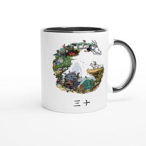 Mug Ghibli interieur colore