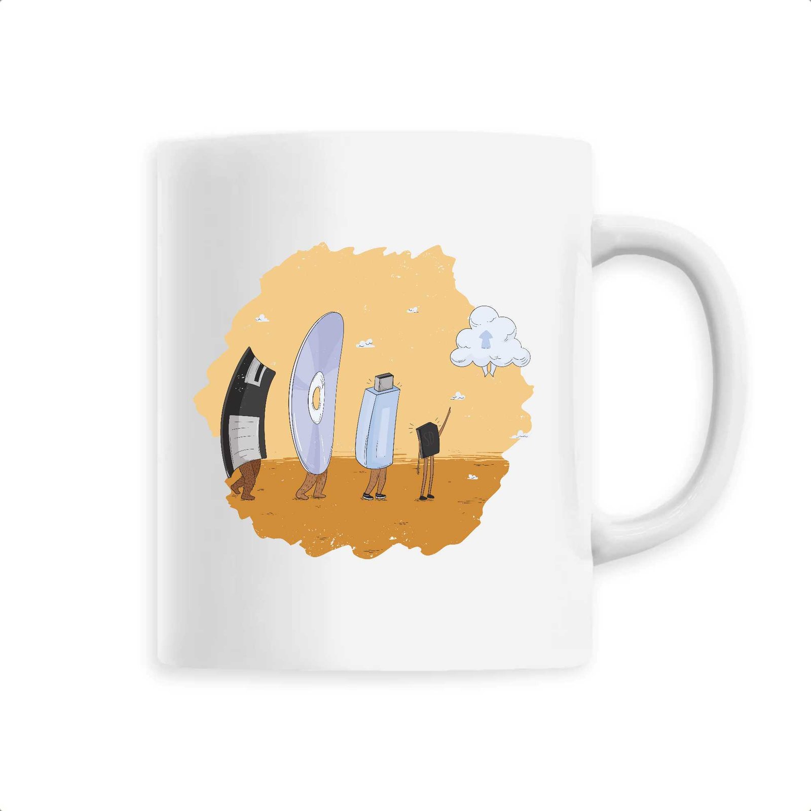 Mug Humour evolution technologique Mug Humour evolution technologique