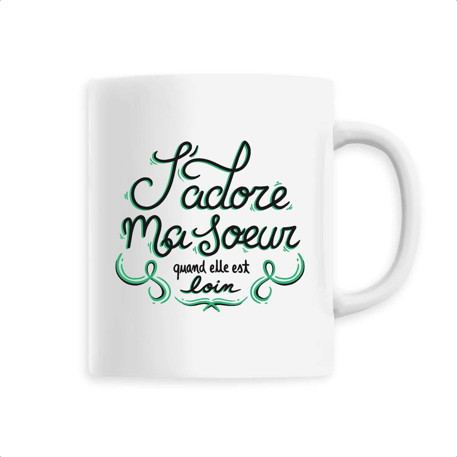 Mug J'adore ma soeur Mug J'adore ma soeur