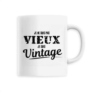 Mug Je suis pas vieux je suis vintage