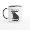 Mug J’habite chez mon chat – Affichez votre amour felin avec style!