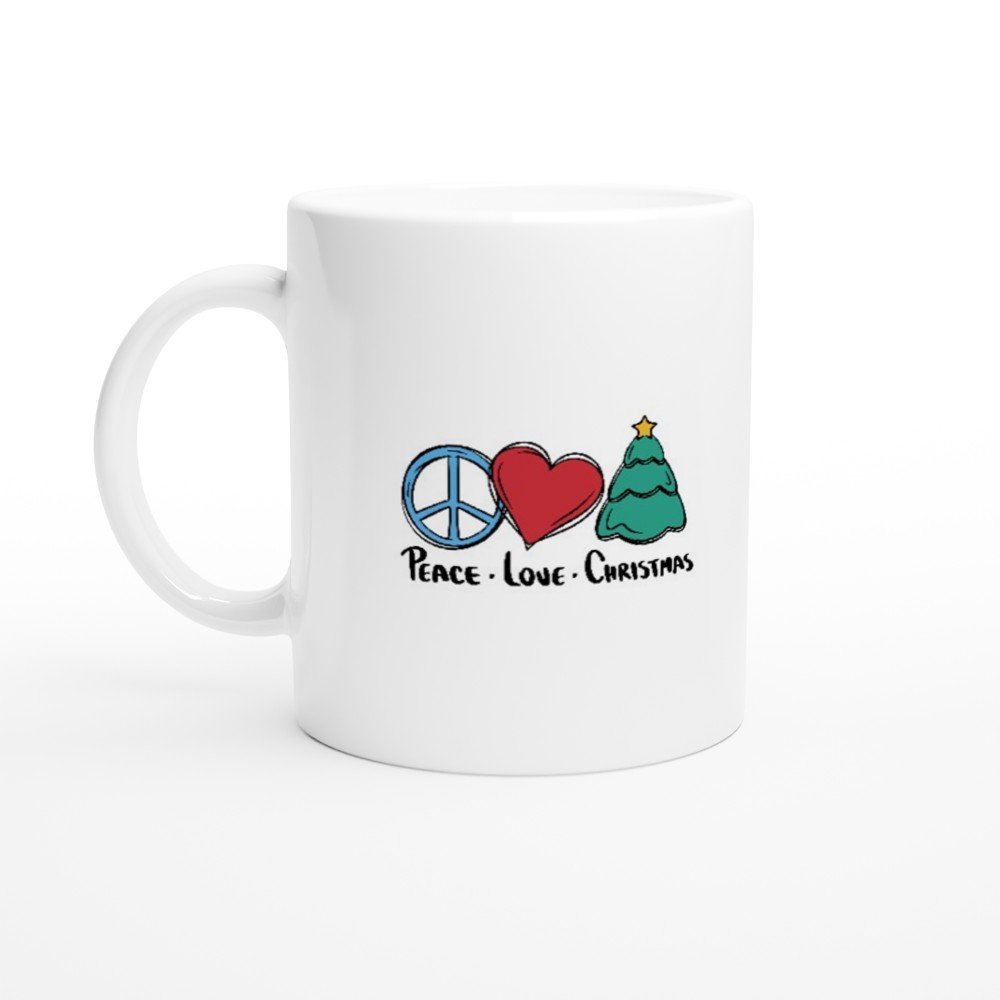 Mug Noel Peace Love Mug Noel Peace Love