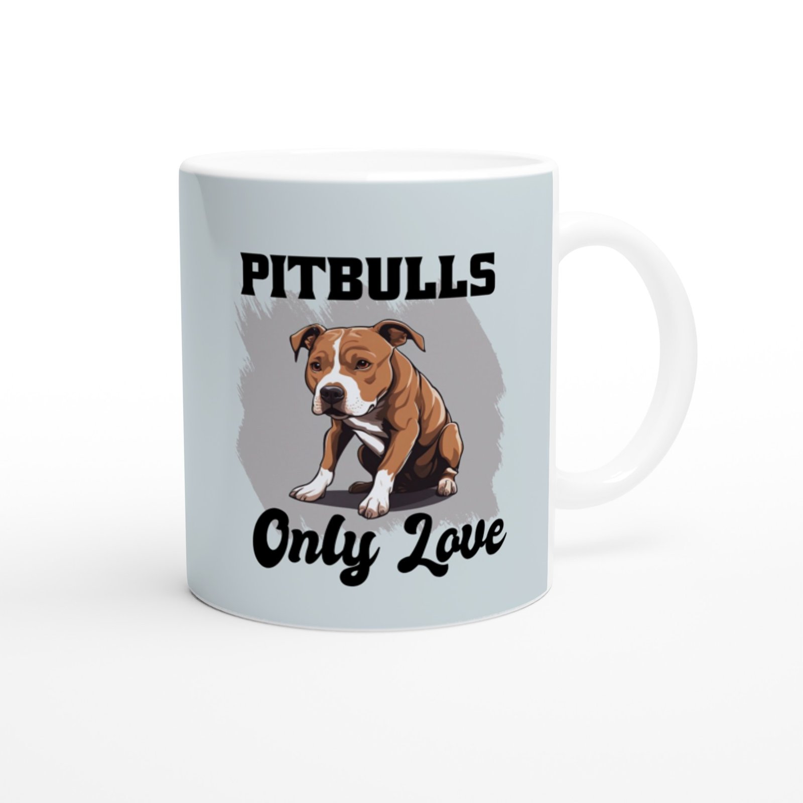 Mug Pitbull Only Love Mug Pitbull Only Love