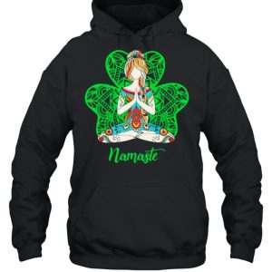 Namaste Yoda Ladies Patricks Day shirt 5