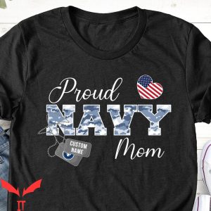 Navy Seal T-Shirt Proud Navy Mom