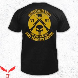 Navy Seal T-Shirt Team Six Sniper One Shot One Kill