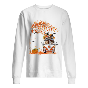 New York Yankees driving car Autumn leaf tree shirt