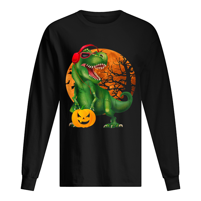 Nice Halloween T Rex Dinosaur Halloween Pumpkin Gift Boys shirt Nice Halloween T Rex Dinosaur Halloween Pumpkin Gift Boys shirt