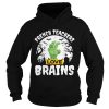 Nice Halloween Teacher Gift French Teachers Love Brains shirt