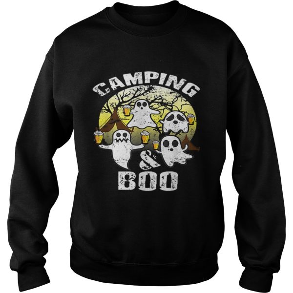 Nice Scary CampingBoo Ghost Camp Beer Halloween Funny Gift shirt
