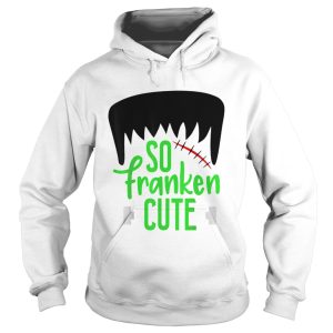 Nice So Franken Cute Monster Halloween Kids Boys Girls School shirt