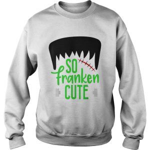 Nice So Franken Cute Monster Halloween Kids Boys Girls School shirt 3