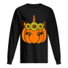 Nice Sunflower Unicorn Heart Pumpkin Costume Halloween Funny shirt