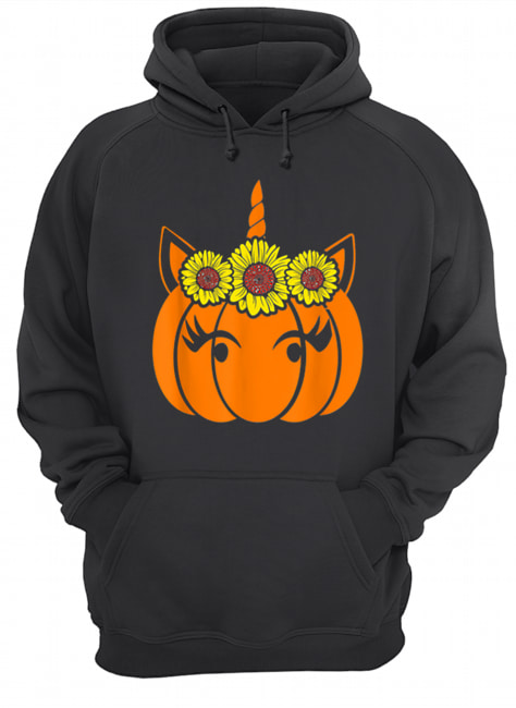 Nice Sunflower Unicorn Heart Pumpkin Costume Halloween Funny shirt Nice Sunflower Unicorn Heart Pumpkin Costume Halloween Funny shirt