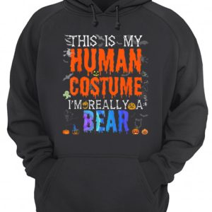Nice This is My Human Costume I'm Bear Funny Halloween Costume shirt 3