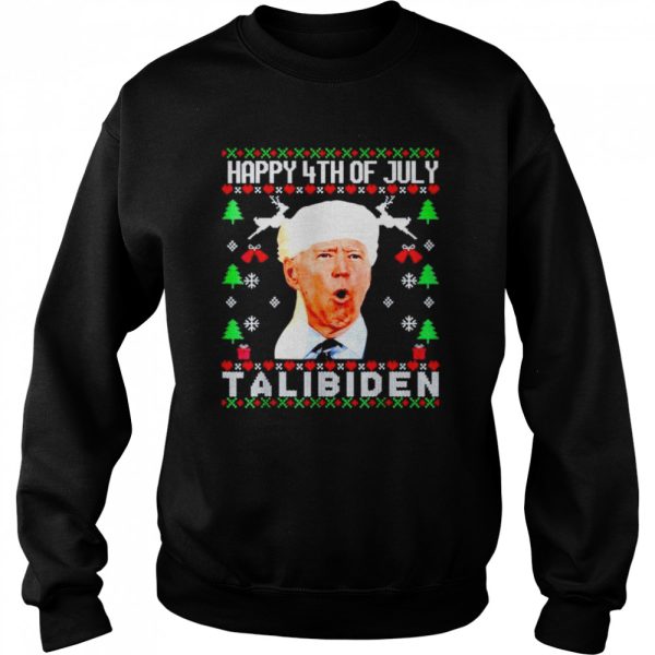 Nice biden happy 4th of July Talibiden Christmas shirt