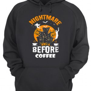 Nightmare Before Coffee Funny Halloween Tee shirt 3