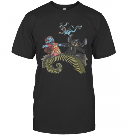 Nightmare Stitch And Lilo Ghost Halloween T-Shirt Nightmare Stitch And Lilo Ghost Halloween T-Shirt