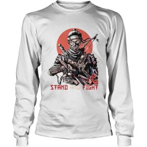 Ninja Stand And Fight Sunset shirt