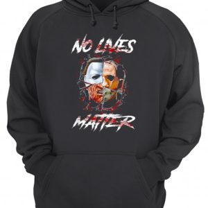 No Lives Matter Scary Horror Movies Character Halloween shirt 3
