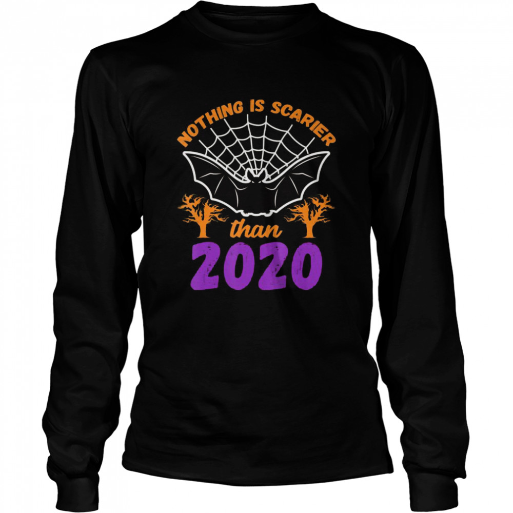 Nothing Is Scarier Than 2020 Halloween Bat shirt Nothing Is Scarier Than 2020 Halloween Bat shirt