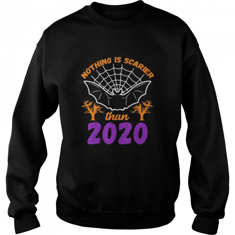 Nothing Is Scarier Than 2020 Halloween Bat shirt Nothing Is Scarier Than 2020 Halloween Bat shirt