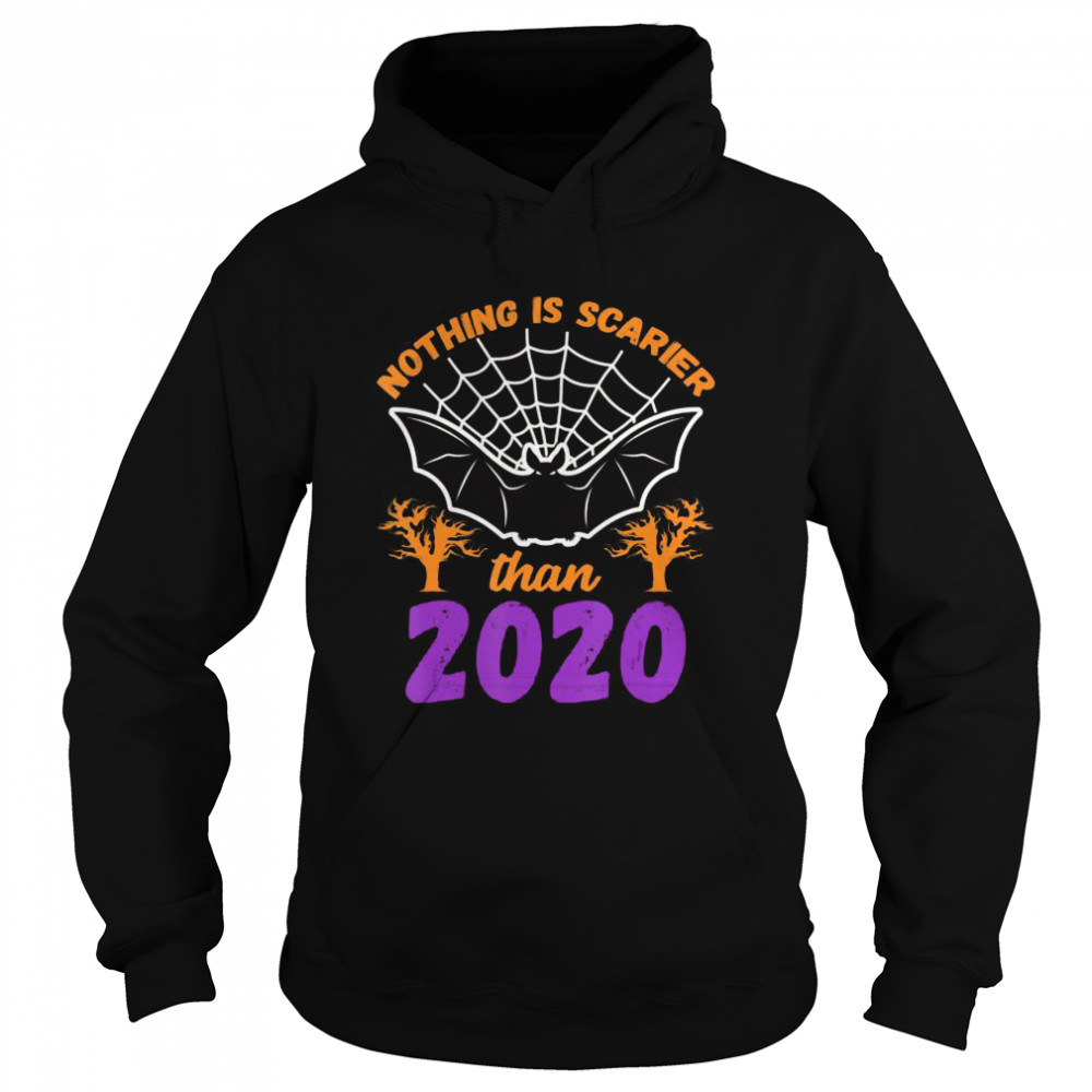 Nothing Is Scarier Than 2020 Halloween Bat shirt Nothing Is Scarier Than 2020 Halloween Bat shirt