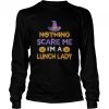 Nothing Scare Me I’m a Lunch Lady Funny Halloween Costume shirt