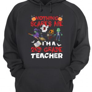 Nothing Scares me I'm a 2nd Grade Teacher Halloween shirt 3