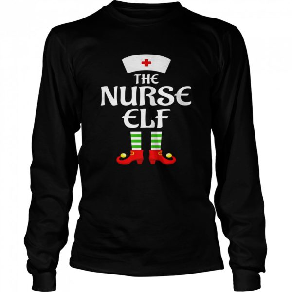Nurse Elf Family Matching Group Christmas Shirt