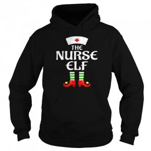 Nurse Elf Family Matching Group Christmas Shirt 5