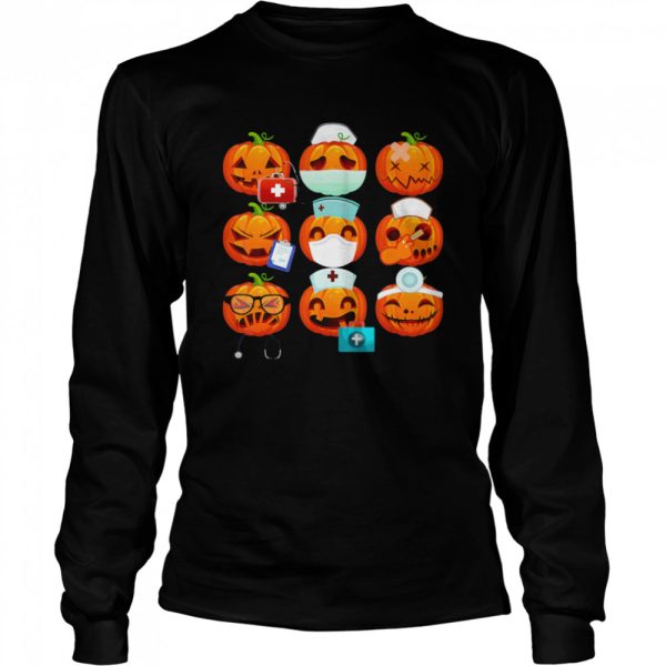 Nurse Emoji Funny Nurse Halloween shirt