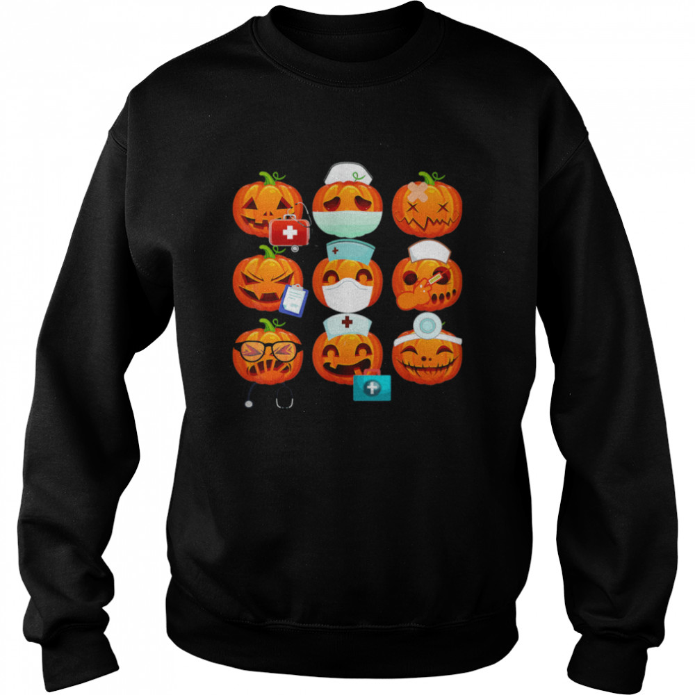 Nurse Emoji Funny Nurse Halloween shirt Nurse Emoji Funny Nurse Halloween shirt