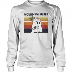 Nurse Ghost Wound Whisperer Vintage Retro shirt