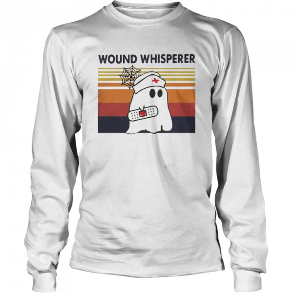 Nurse Ghost Wound Whisperer Vintage Retro shirt
