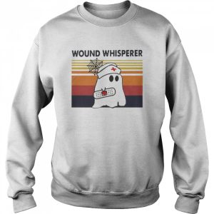 Nurse Ghost Wound Whisperer Vintage Retro shirt