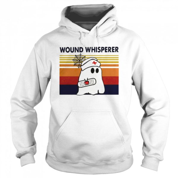 Nurse Ghost Wound Whisperer Vintage Retro shirt