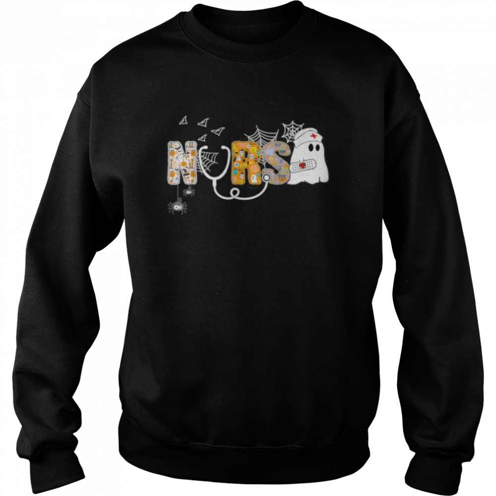 Nurse Halloween Shirt Gift With Pumpkin Boo Spider Witch Hat shirt Nurse Halloween Shirt Gift With Pumpkin Boo Spider Witch Hat shirt
